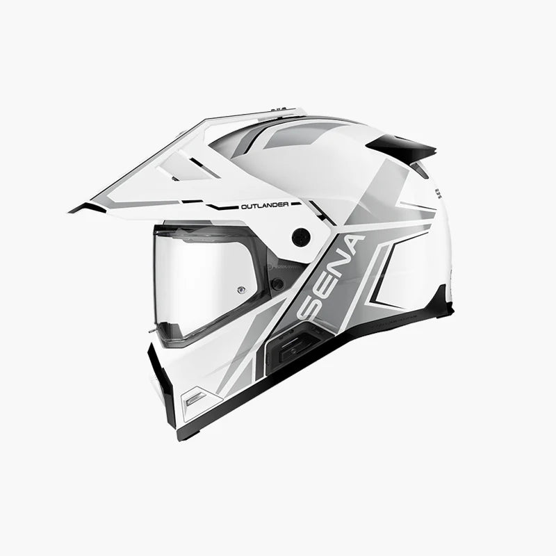 Sena - OUTLANDER Versatile Dual Sport Smart Motorcycle Helmet