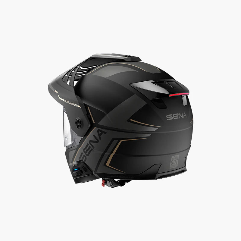 Sena - OUTLANDER Versatile Dual Sport Smart Motorcycle Helmet