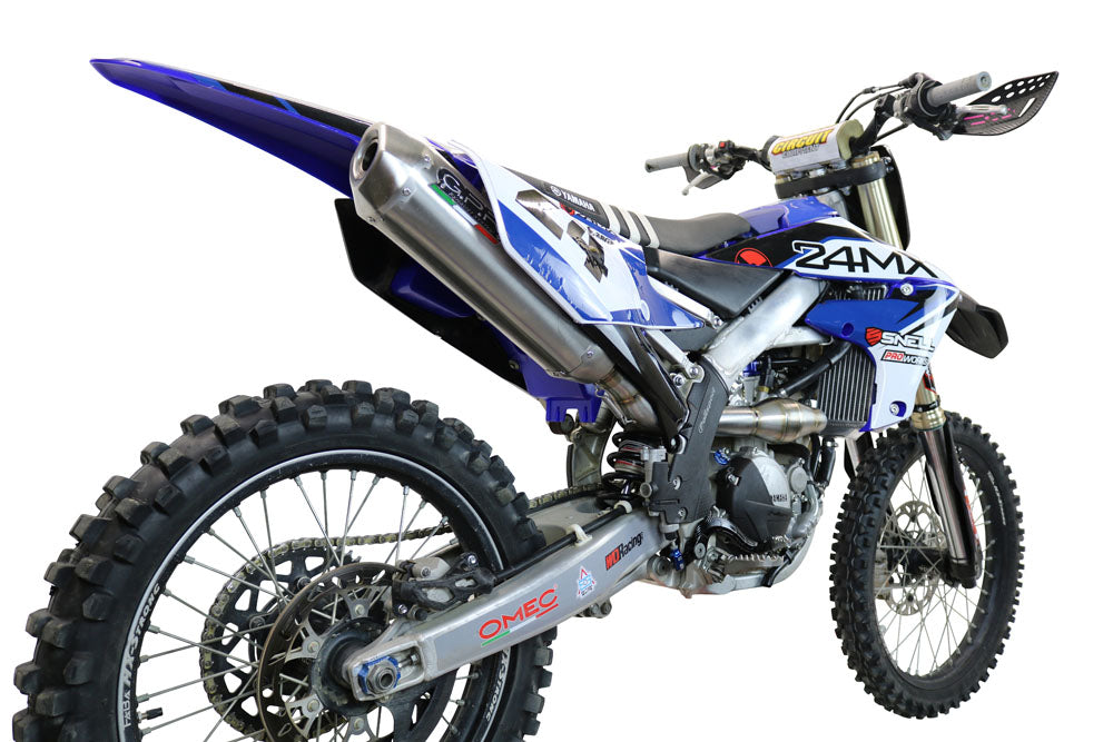 GPR-Exhaust---Pentacross-Inox-Full-Line-for-WR-250-F-from-2020-to-2024-dB-Killer-Spark-Arrestor