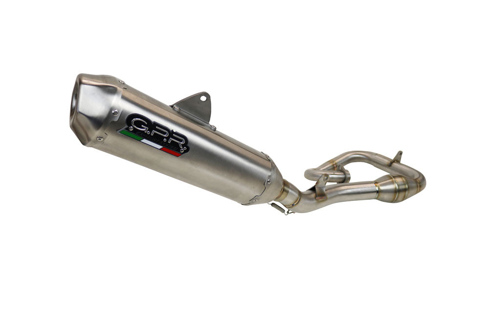 GPR-Exhaust---Pentacross-Inox-Full-Line-for-MC-250F-from-2021-to-2023-dB-Killer-Spark-Arrestor