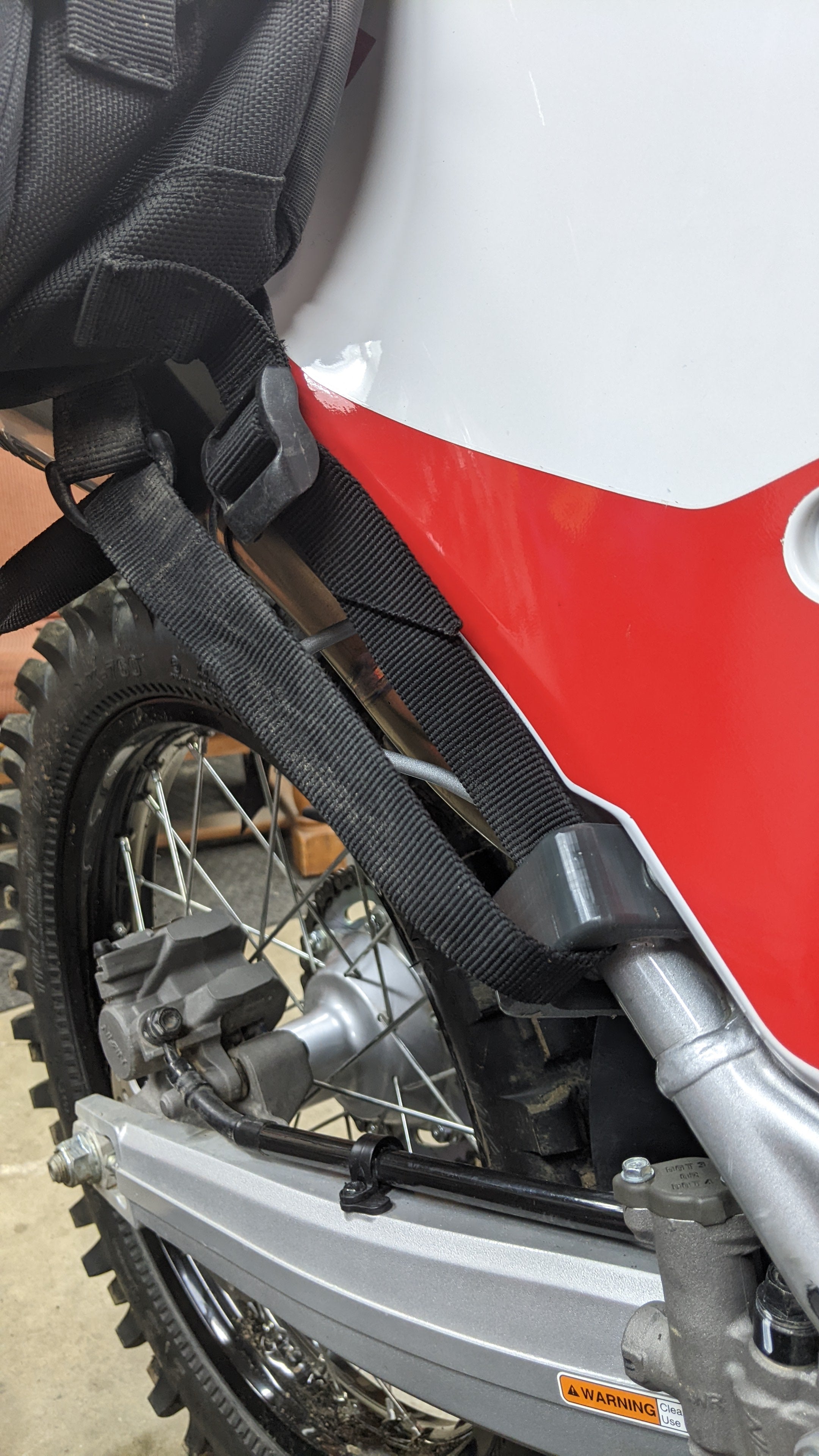 JET Moto Products - HDPE Luggage Anchor Point for Honda CRF 300L & Rally