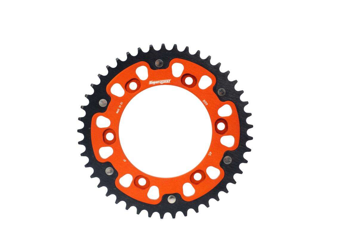 Supersprox - Sprocket 45 Rear KTM Orange (RST-990-45-ORG)