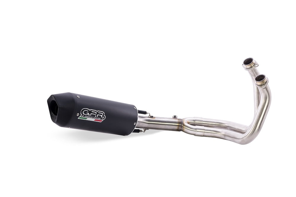 GPR-Exhaust---Furore-Evo4-Nero-Full-Line-for-LC-8-Super-Adventure-1290-R-from-2021-to-2024-dB-Killer-Catalyst