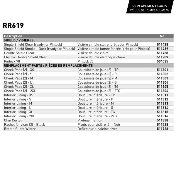 CKX - RR619 Full-Face Helmet, Summer