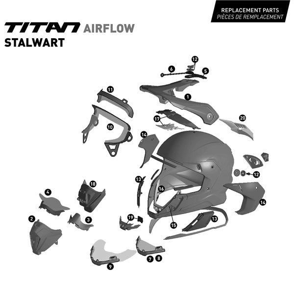 CKX-HELM TITAN AF DL STLW CARB PR GLOSS S 516222 