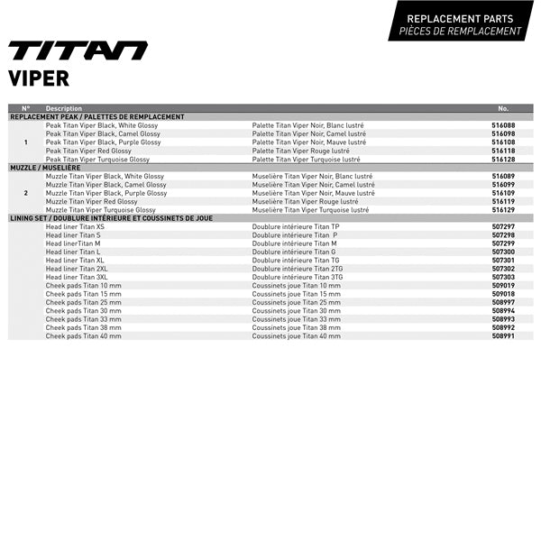 CKX-HELM TITAN DL VIPER TUR GLOSS 3XL 516127