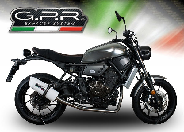GPR-Exhaust---Albus-Evo4-Full-Line-for-XSR-700-from-2021-to-2024-dB-Killer-Catalyst