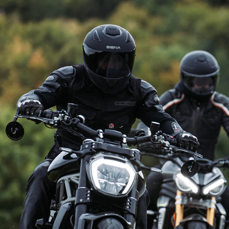 Sena - STRYKER Full-Face Motorcycle Smart Communication Helmet with Mesh Intercom