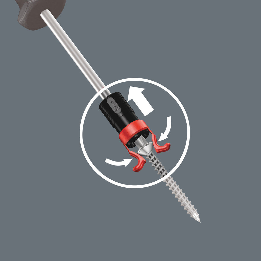 Wera Tools - 1441 SB Screw gripper attachment for screwdriver blades, long bits and L-keys, with holding function for screws