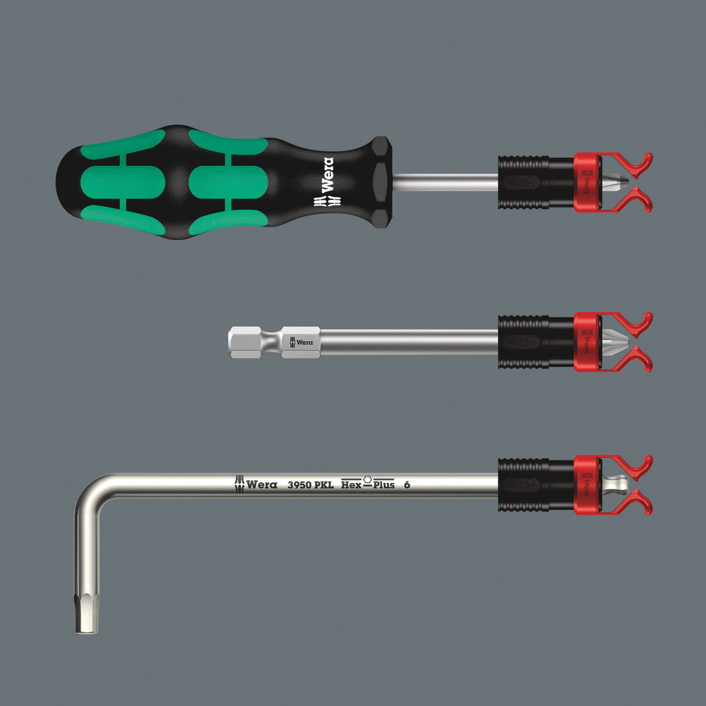 Wera Tools - 1441 SB Screw gripper attachment for screwdriver blades, long bits and L-keys, with holding function for screws
