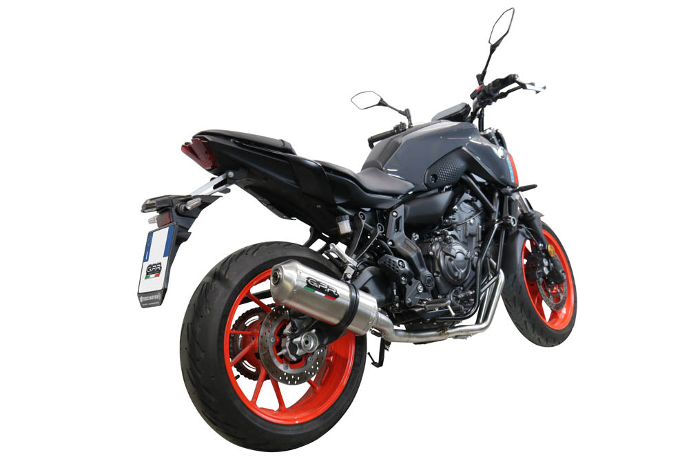GPR-Exhaust---Satinox-Full-Line-for-Mt-07-from-2014-to-2016-dB-Killer-Catalyst
