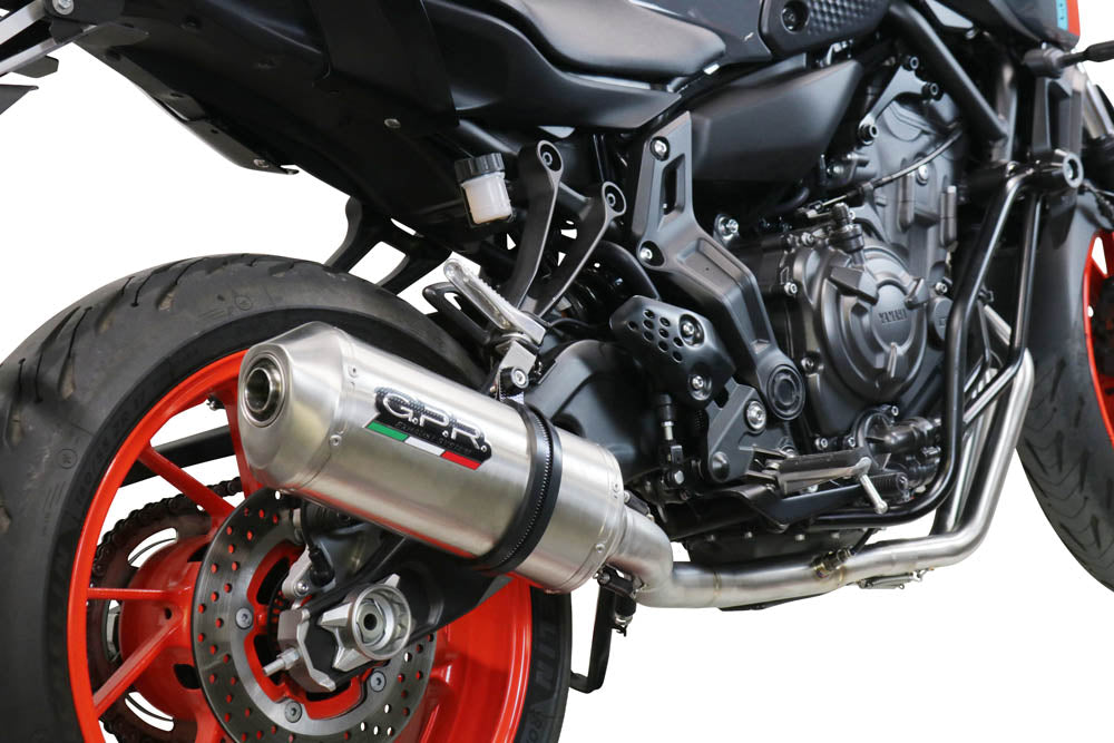 GPR-Exhaust---Satinox-Full-Line-for-Mt-07-from-2014-to-2016-dB-Killer-Catalyst
