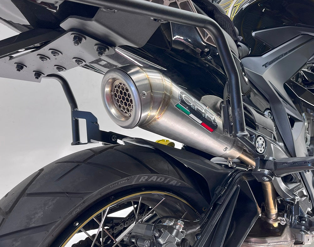 GPR-Exhaust---Powercone-Evo-Slip-on-for-350-T2-ADV-from-2022-to-2024-dB-Killer-Link-Pipe
