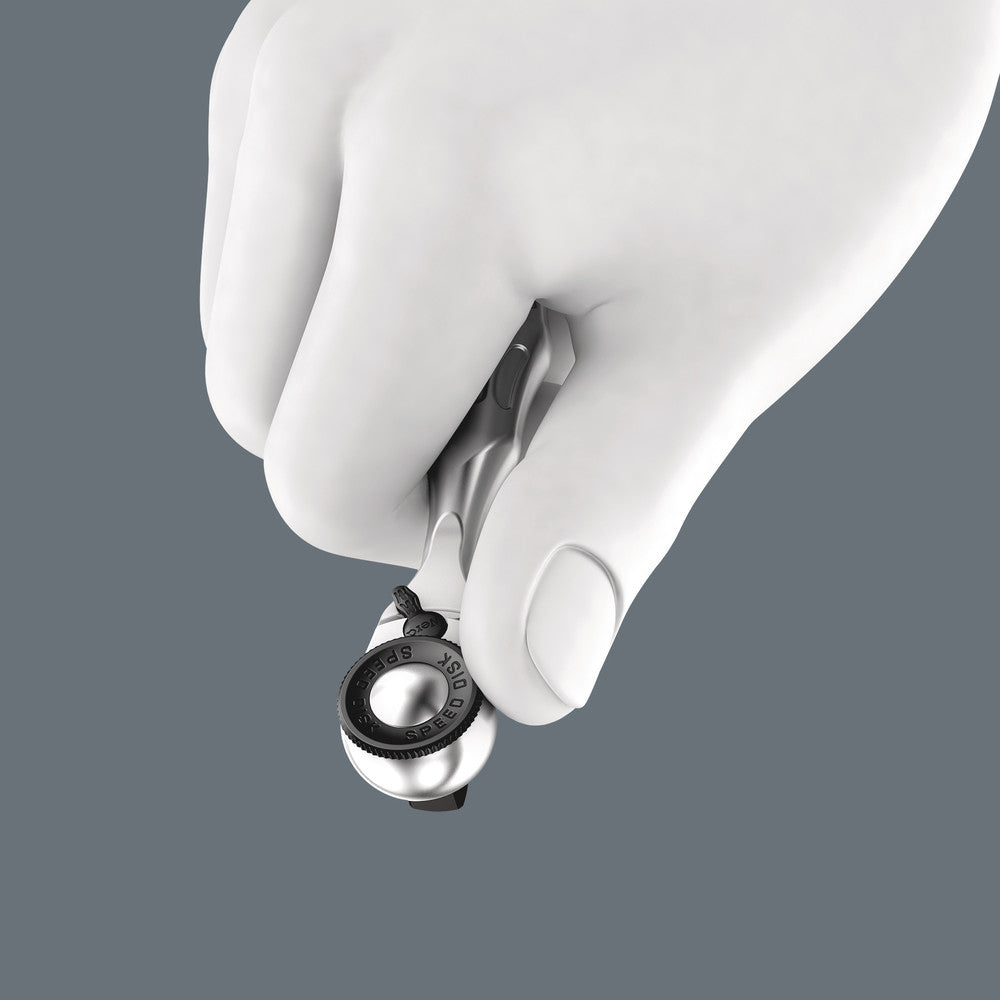 Wera Tools - 8008 A Zyklop Mini 3 Ratchet with 1/4" drive