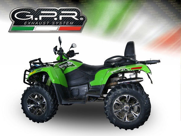 GPR-Exhaust---Deeptone-Atv-Silencer-to-install-with-original-manifold-for-TRV-700-from-2009-to-2016-dB-Killer-Link-Pipe
