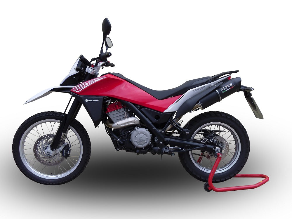 GPR-Exhaust---Furore-Poppy-Full-Line-for-TERRA-STRADA-TR-650-from-2013-to-2015-dB-Killer-Catalyst