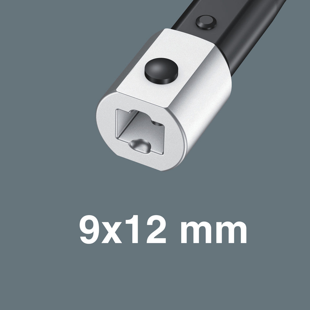 Wera Tools - Click-Torque XP 3 pre-set adjustable torque wrench for insert tools, 15-100 Nm, 15 Nm