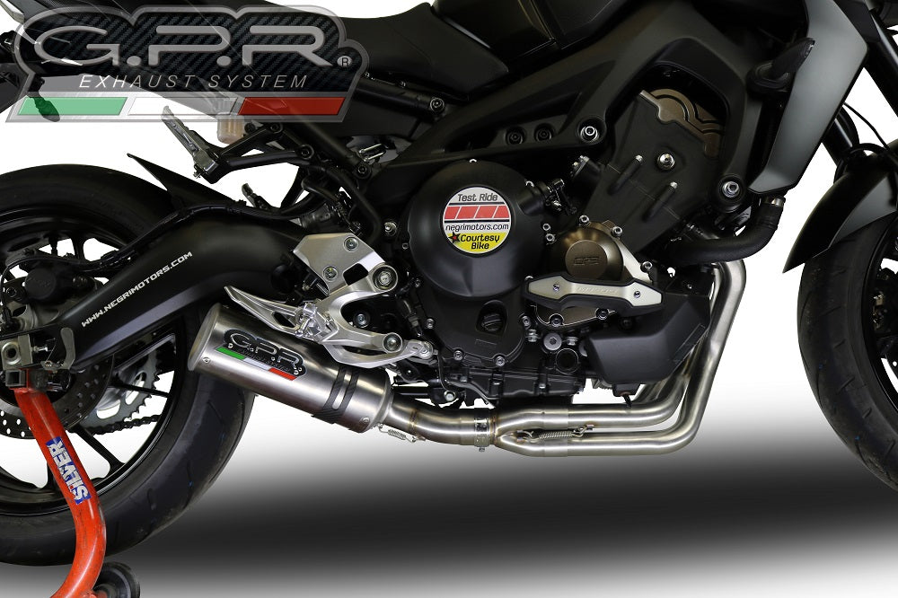 GPR-Exhaust---M3-Inox-Full-Line-for-Mt-09-from-2017-to-2020-dB-Killer-Catalyst