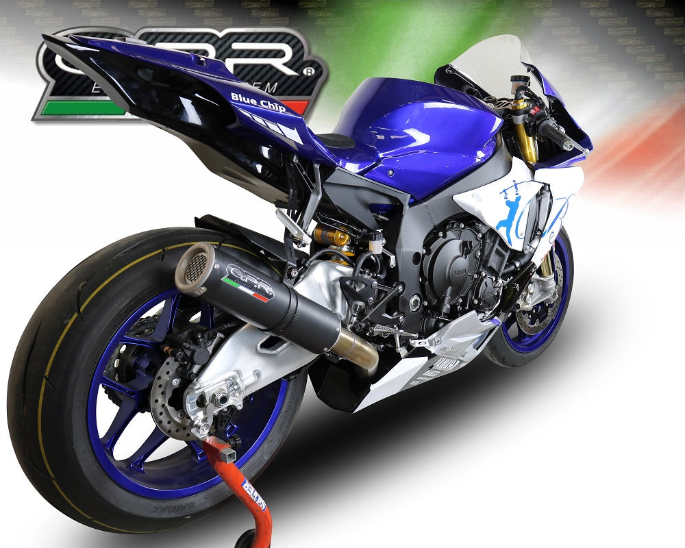 GPR-Exhaust---M3-Black-Titanium-RACING-Mid-Line-for-YZF-R1-R1-M-from-2017-to-2019-Link-Pipe