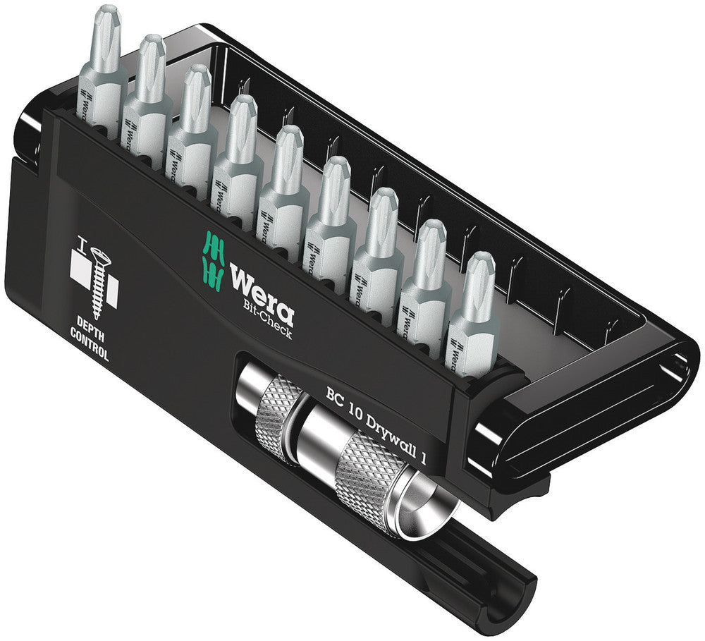 Wera Tools - Bit-Check 10 Drywall 1