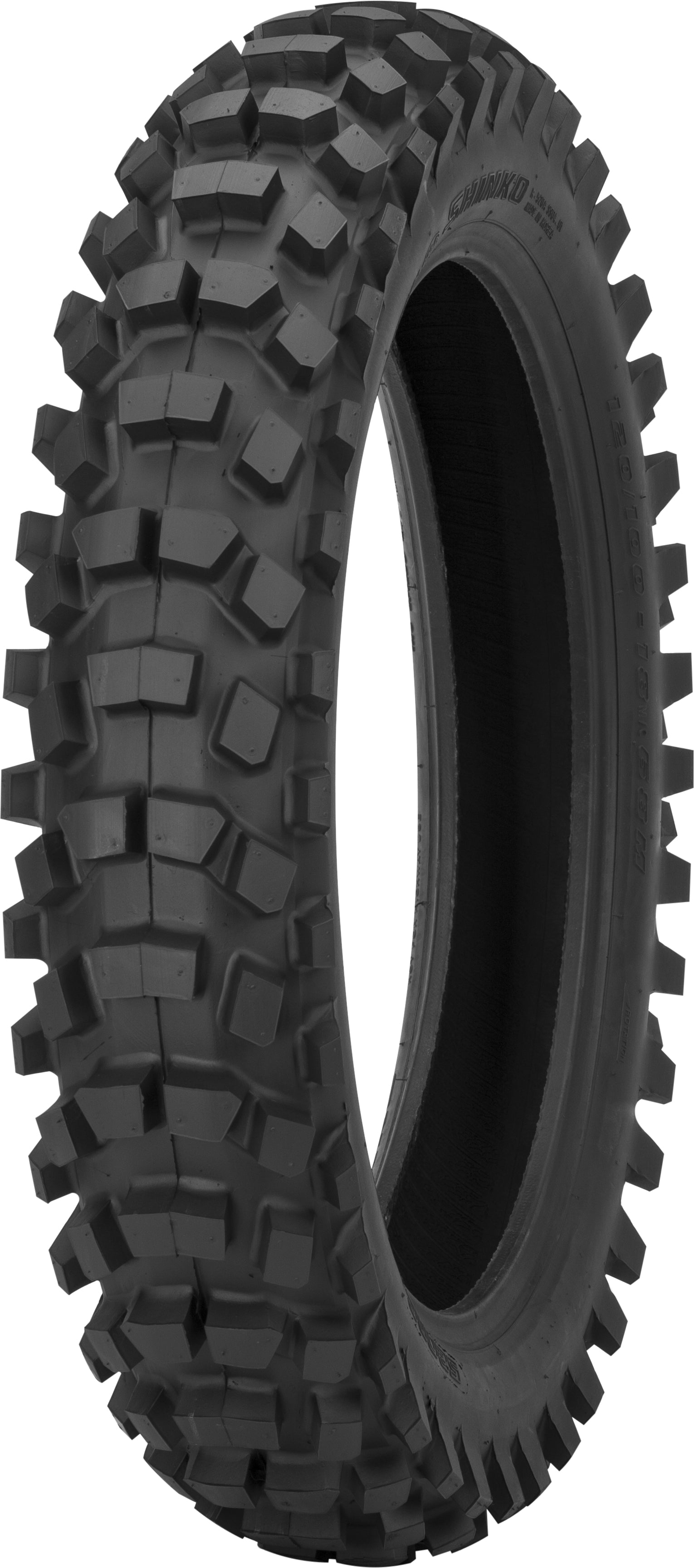 shinko タイヤ 520DC 120/100-18 68M リア シンコー Shinko - 520DC Rear Tire (Dual Compound)