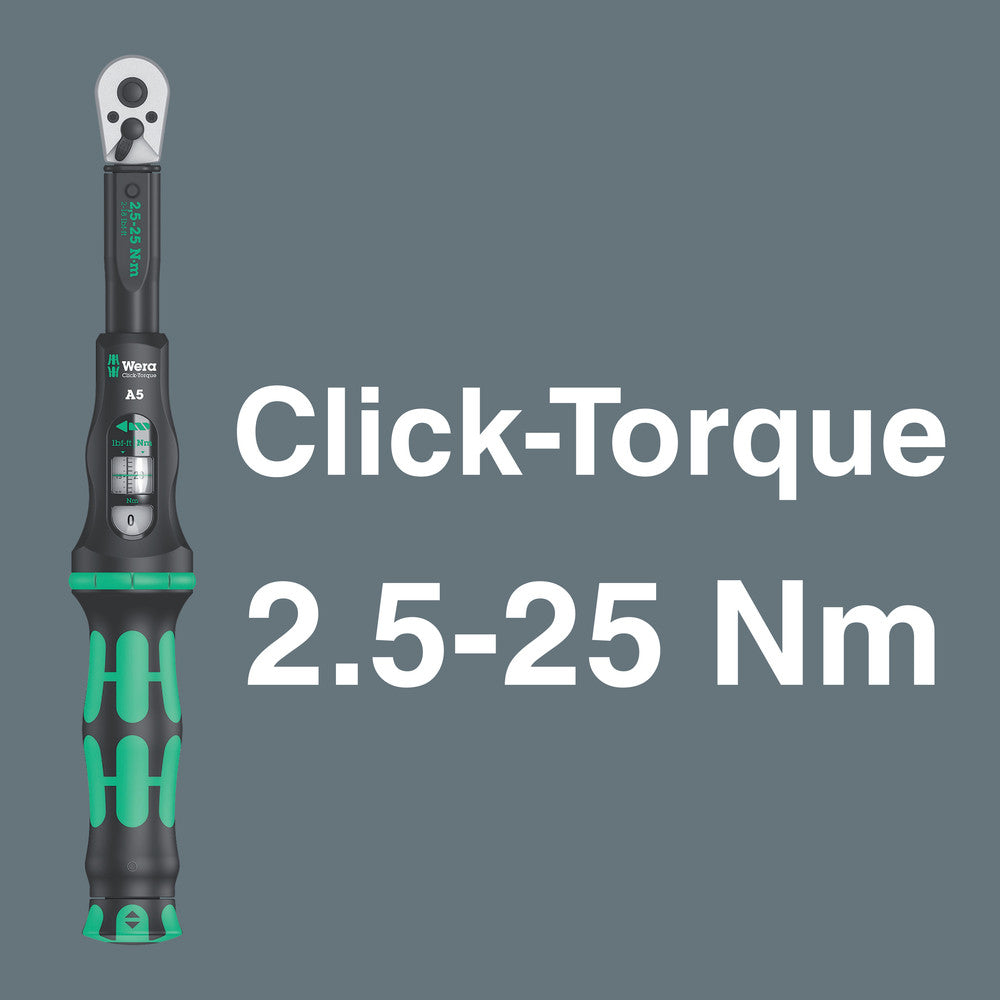 Wera Tools - Bicycle Set Torque 1, 2.5-25 Nm