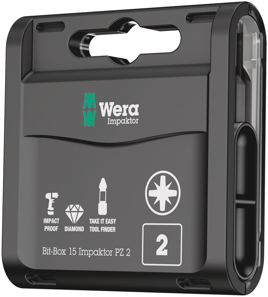 Wera Tools - Bit-Box 15 Impaktor PZ