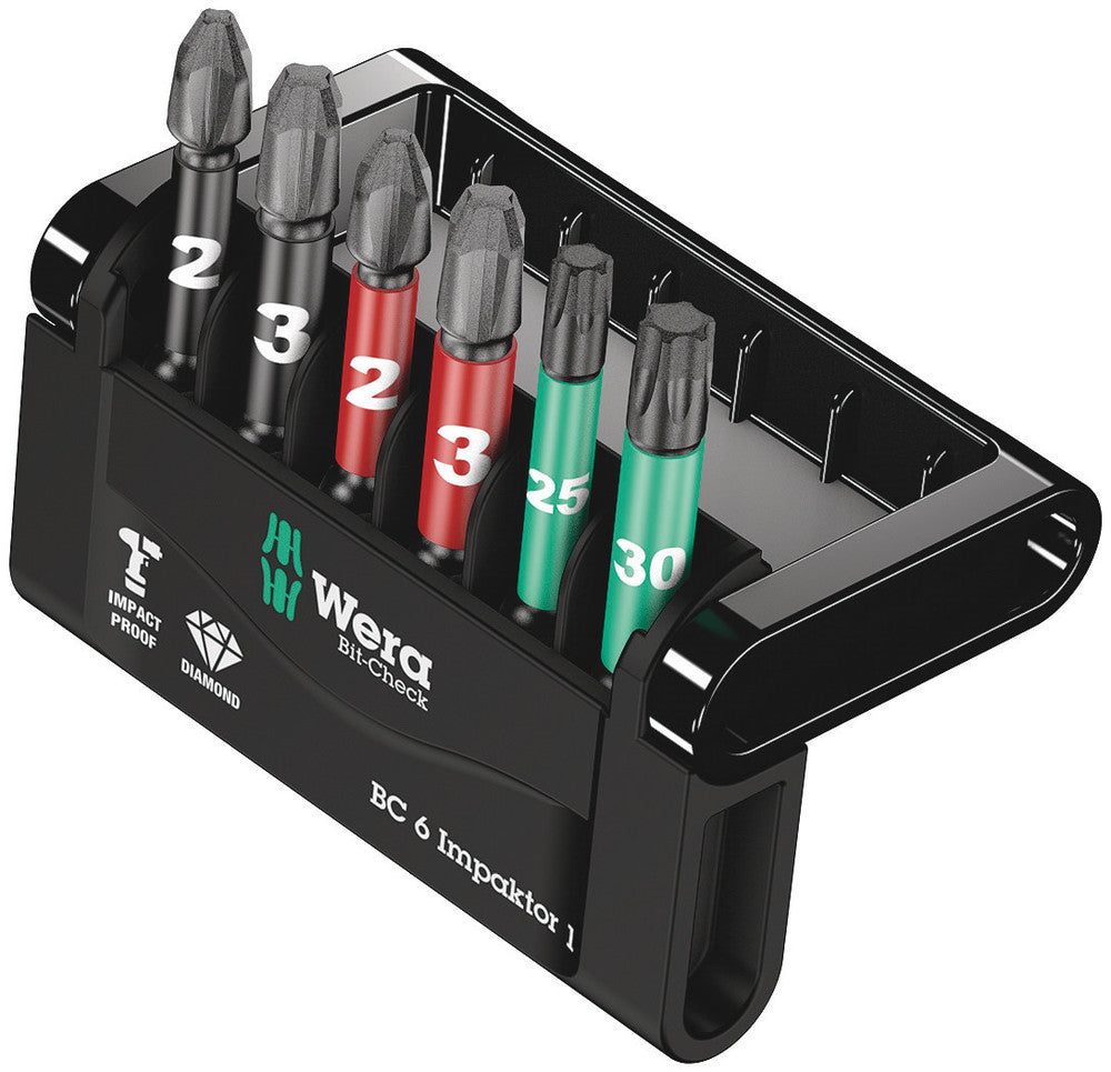 Wera Tools - Bit-Check 6 Impaktor 1 SB