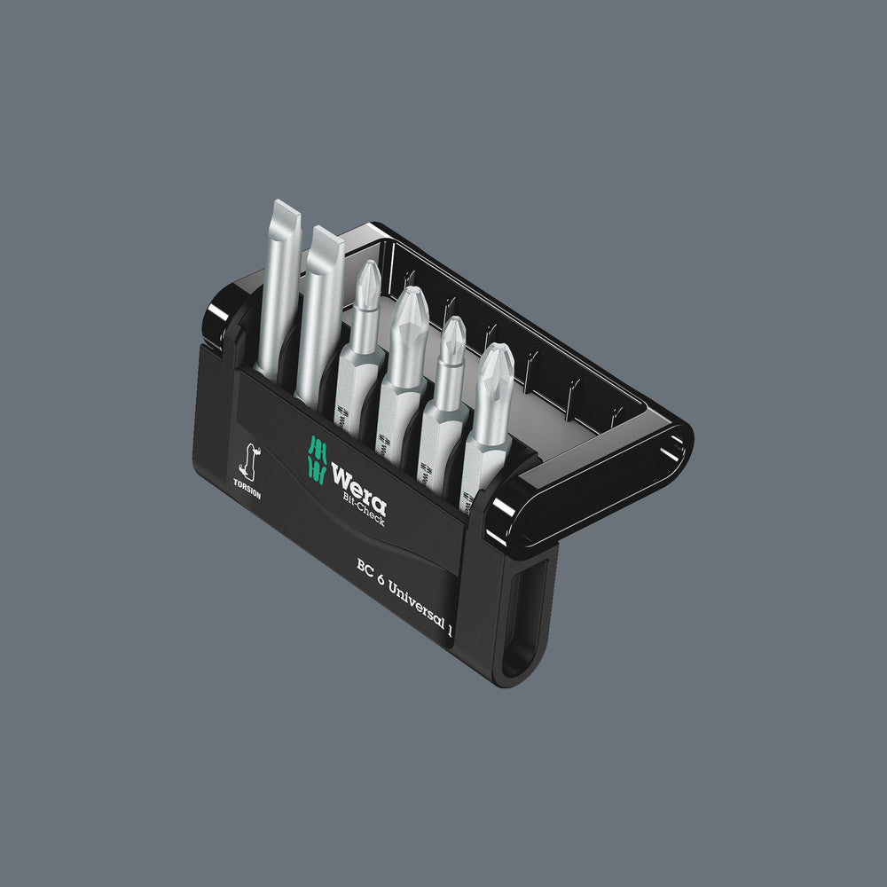 Wera Tools - Bit-Check 6 Universal 1 SB