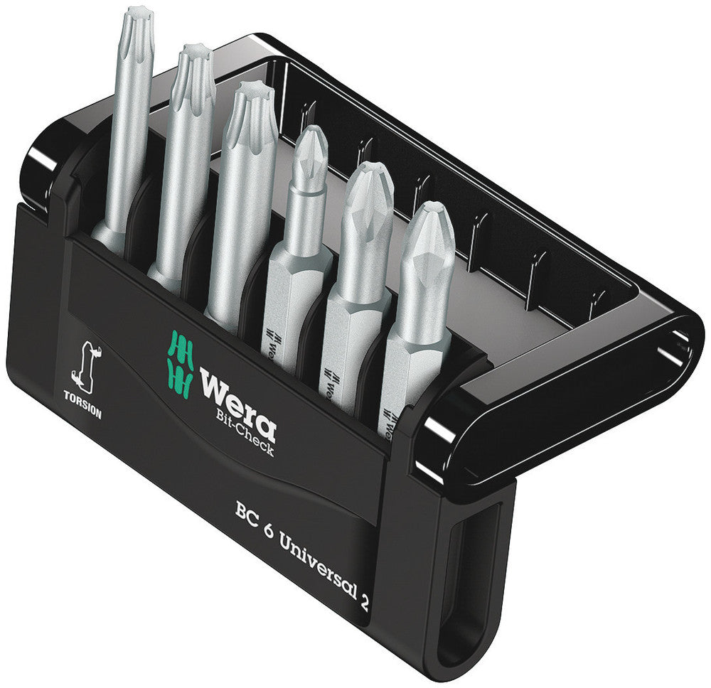 Wera Tools - Bit-Check 6 Universal 2 SB