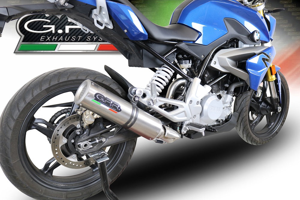 GPR-Exhaust---M3-Titanium-Natural-Full-Line-for-G-310-R-from-2017-to-2021-dB-Killer-Catalyst