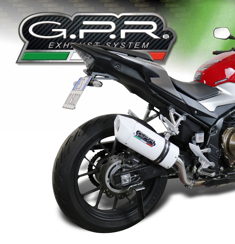 GPR-Exhaust---Albus-Evo4-Slip-on-for-CB-400-X-from-2016-to-2018-dB-Killer-Link-Pipe