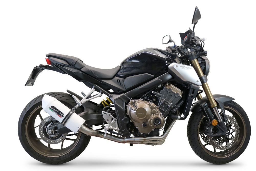 GPR-Exhaust---Albus-Evo4-Full-Line-for-CB-650-F-from-2017-to-2018-dB-Killer-Catalyst