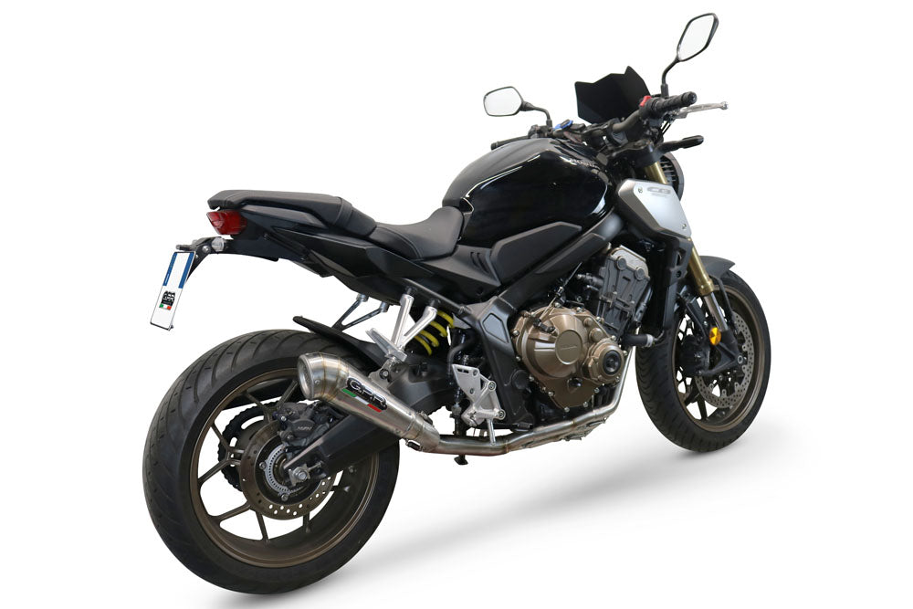 GPR-Exhaust---Powercone-Evo-Full-Line-for-CBR-650-F-from-2017-to-2018-dB-Killer-Catalyst