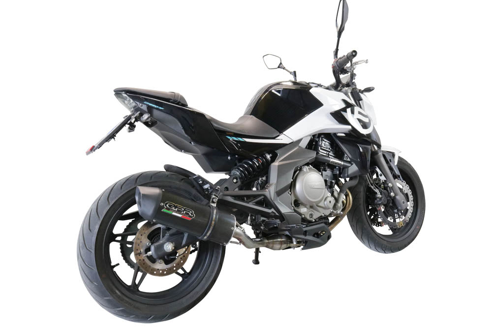 GPR-Exhaust---Furore-Evo4-Poppy-Slip-on-for-650-MT-from-2021-to-2024-dB-Killer-Link-Pipe-Catalyst