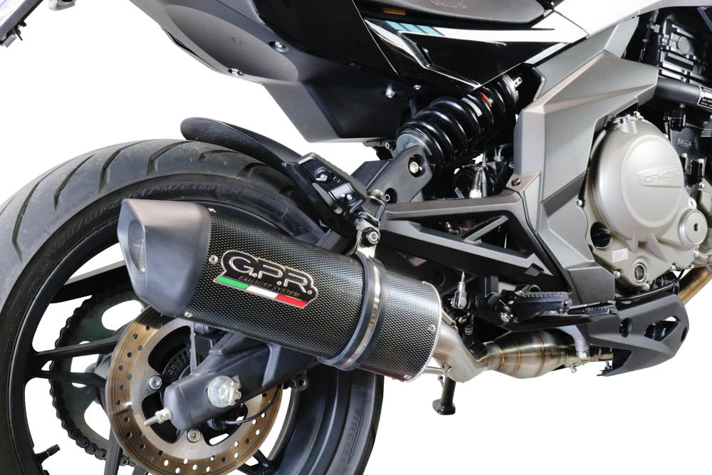 GPR-Exhaust---Furore-Evo4-Poppy-Slip-on-for-650-MT-from-2021-to-2024-dB-Killer-Link-Pipe-Catalyst