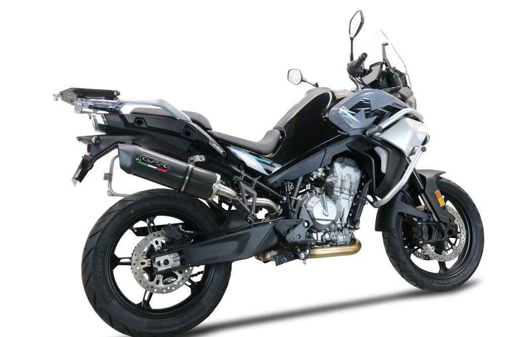 GPR-Exhaust---Furore-Evo4-Poppy-Slip-on-for-800-MT-Touring-from-2022-to-2024-dB-Killer-Link-Pipe