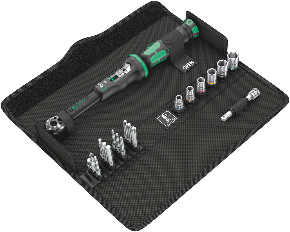 Wera Tools - Click-Torque A 6 Set 1, 2.5-25 Nm