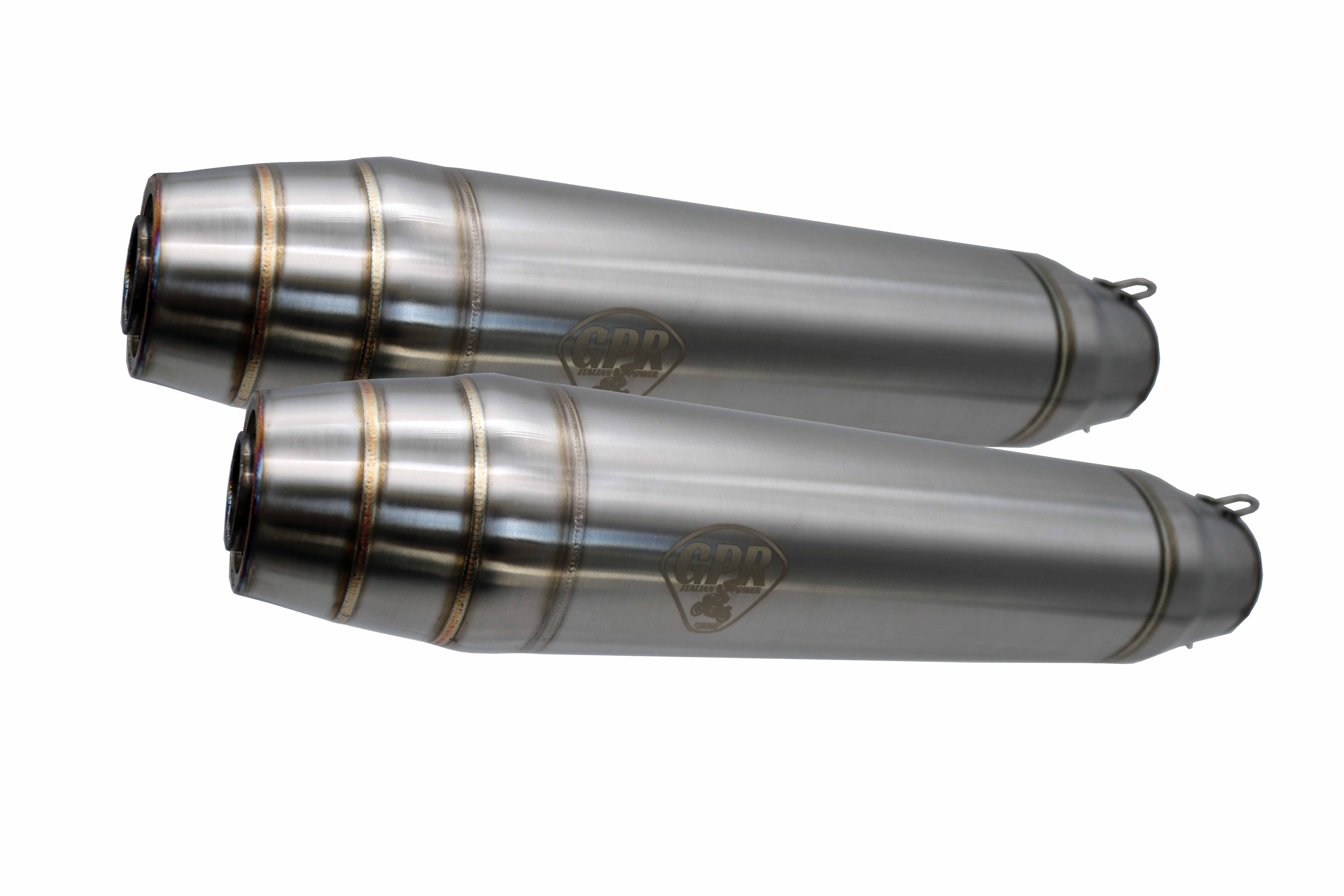 GPR-Exhaust---Deeptone-Inox-Cafè-Racer-Silencers-without-link-pipe-for-R-65-from-1985-to-1992-Dual-Universal-Homologated-Silencer-Kit-Without-Link-Pipes