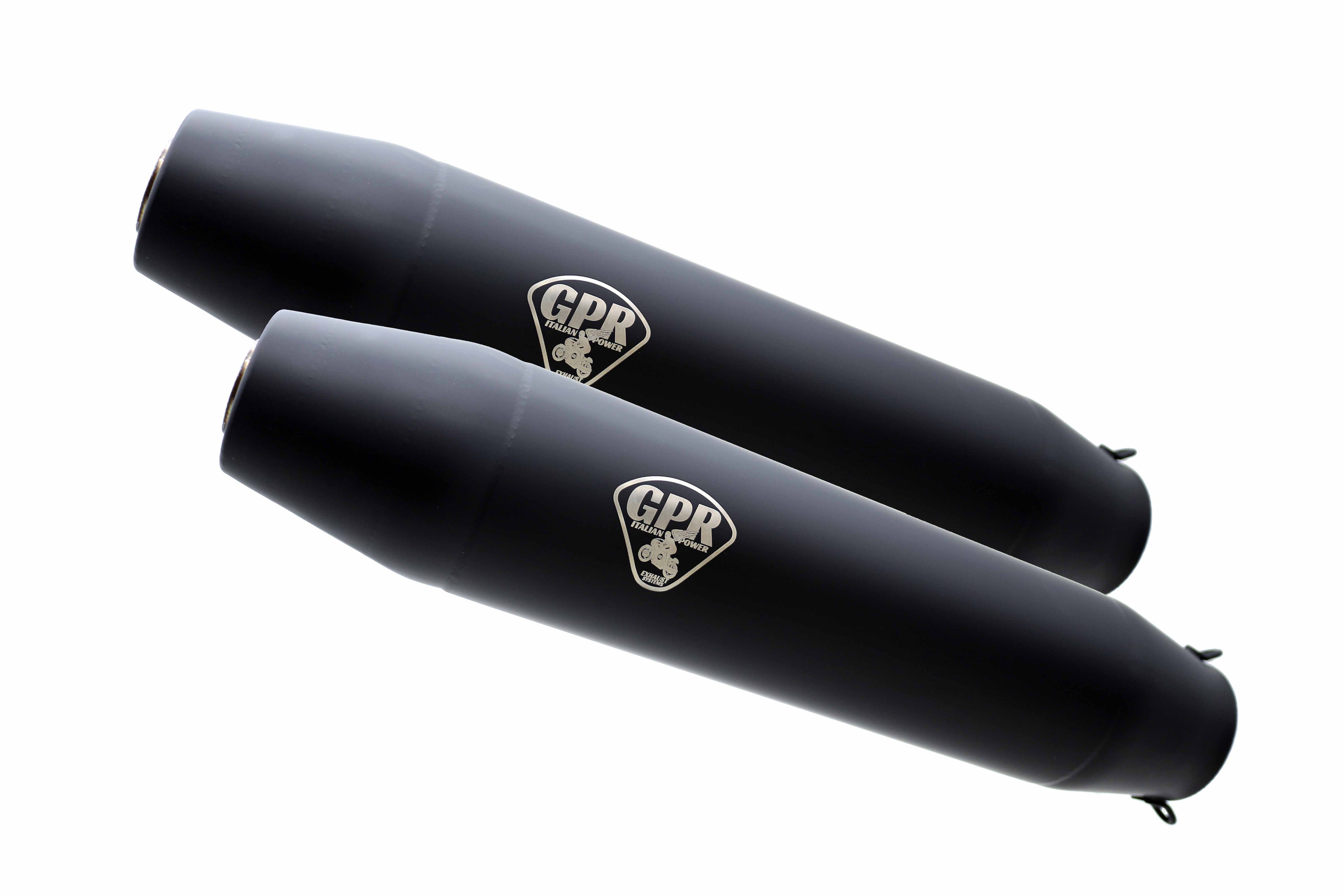 GPR-Exhaust---Deeptone-Black-Cafè-Racer-Silencers-without-link-pipe-for-R-100-RS-RT-CS-S-from-1976-to-1984-Dual-Universal-Homologated-Silencer-Kit-Without-Link-Pipes