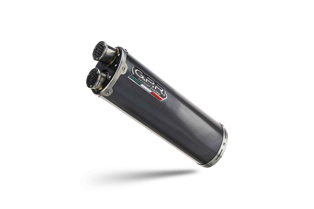 GPR-Exhaust---Dual-Poppy-Full-Line-for-G-310-GS-from-2017-to-2021-dB-Killer-Catalyst
