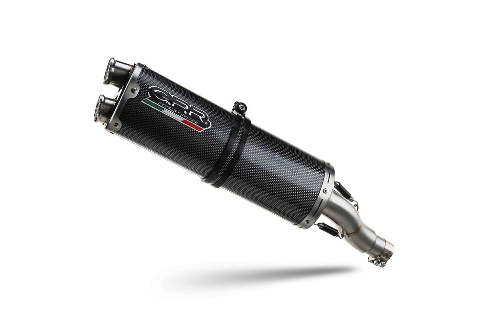GPR-Exhaust---Dual-Poppy-Slip-on-for-CRF-1000-L-Africa-TWIN-from-2018-to-2020-dB-Killer-Link-Pipe