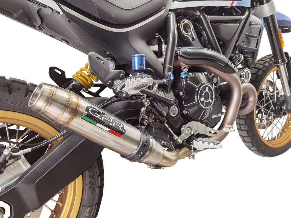 GPR-Exhaust---Deeptone-Inox-Slip-on-for-Scrambler-800-Nightshift-Urban-Motard-from-2021-to-2022-dB-Killer-Link-Pipe-Catalyst