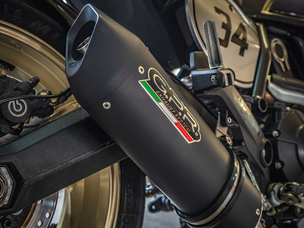 GPR-Exhaust---Furore-Evo4-Nero-Slip-on-for-Scrambler-800-from-2017-to-2020-dB-Killer-Link-Pipe-Catalyst