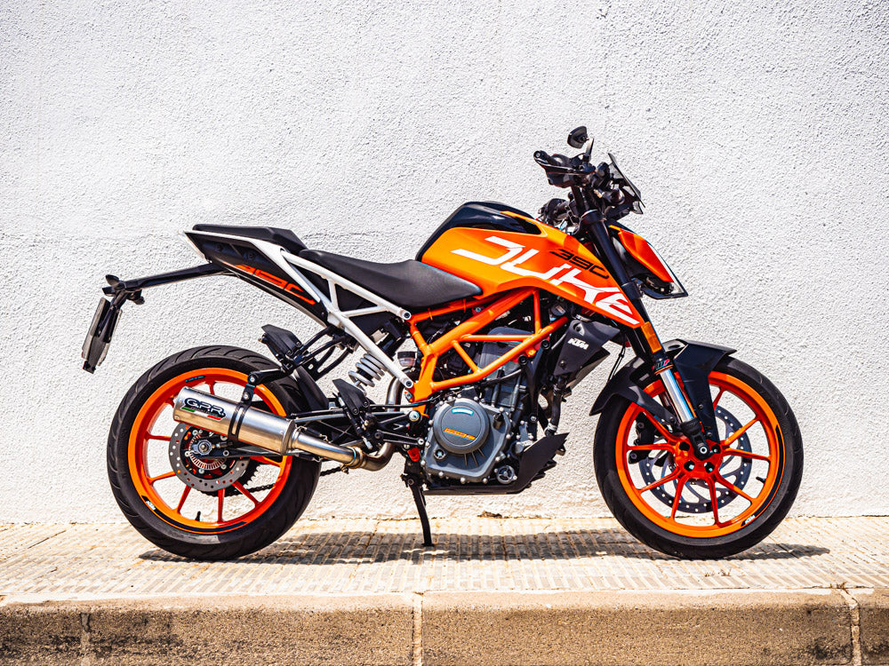 GPR-Exhaust---M3-Inox-RACING-Slip-on-for-DUKE-390-from-2017-to-2020-Link-Pipe
