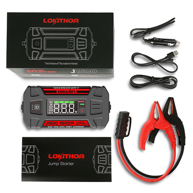 Thunder lithium on sale jump starter