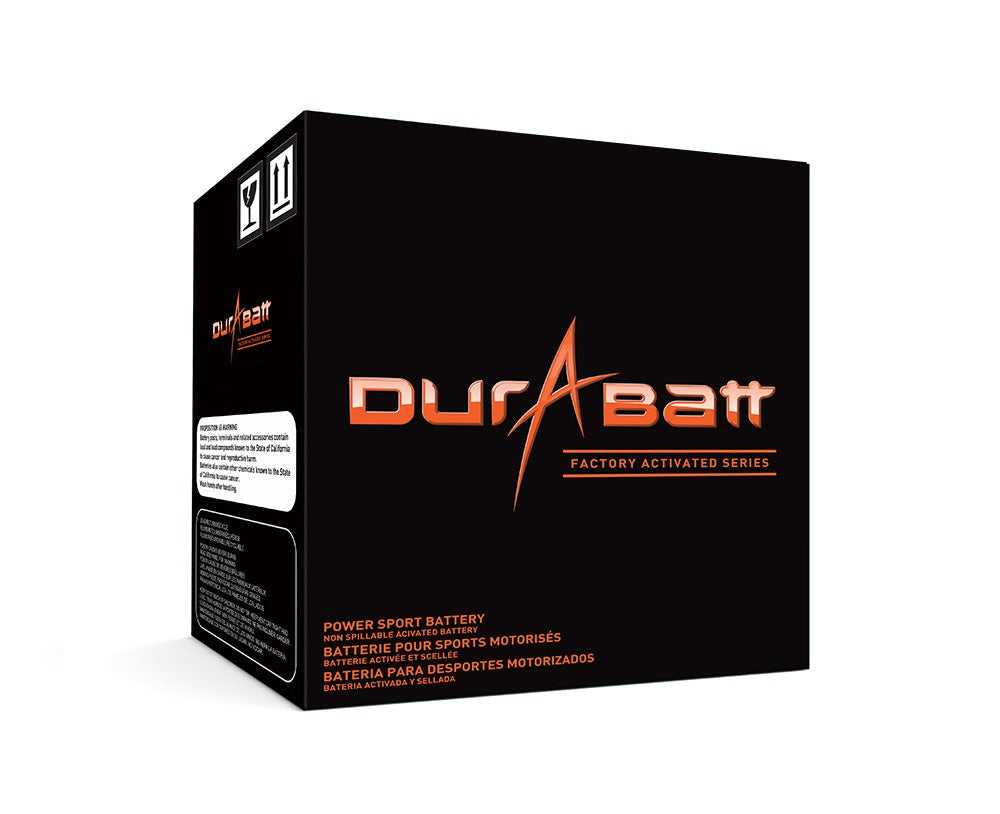 Durabatt - AGM Battery Maintenance Free  & Factory Activated (CT7B-4)
