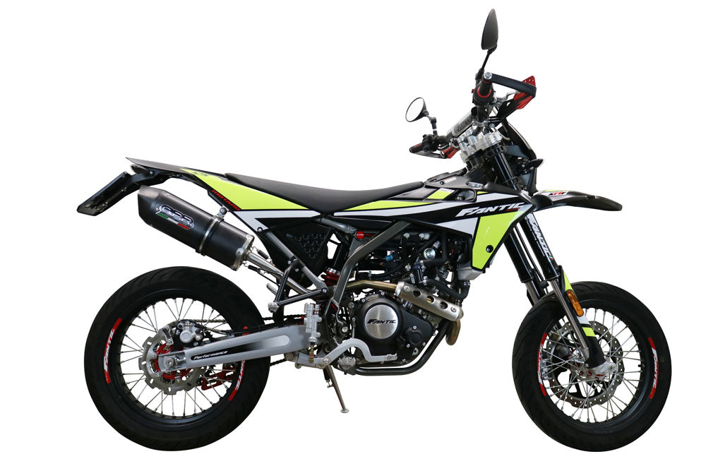 GPR-Exhaust---Furore-Evo4-Nero-Slip-on-for-XEF-125-from-2021-to-2024-dB-Killer-Link-Pipe-Catalyst