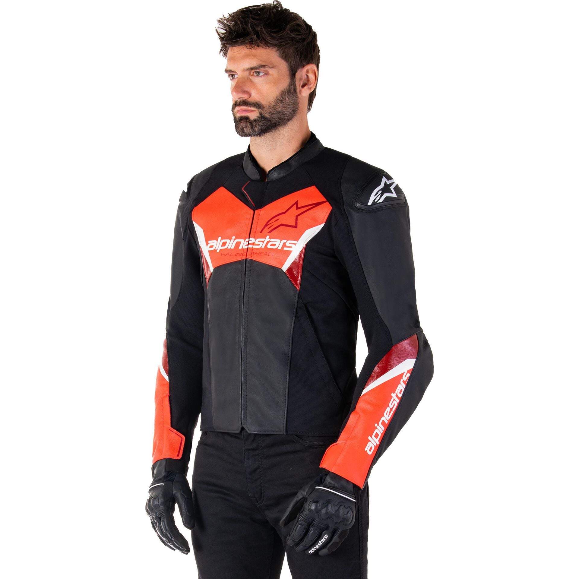 Alpinestars - Faster V3 Leather Jacket
