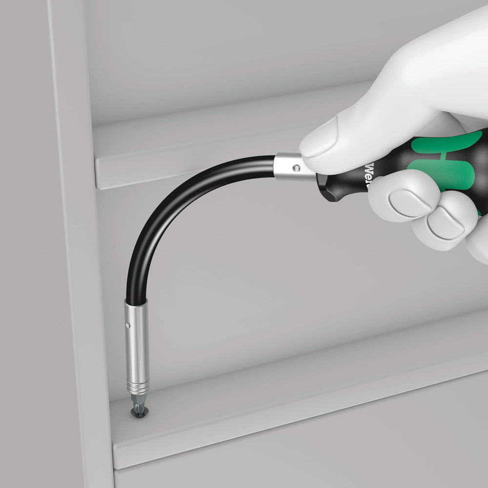 Wera Tools - 393 S Bitholding screwdriver extra slim with flexible shaft